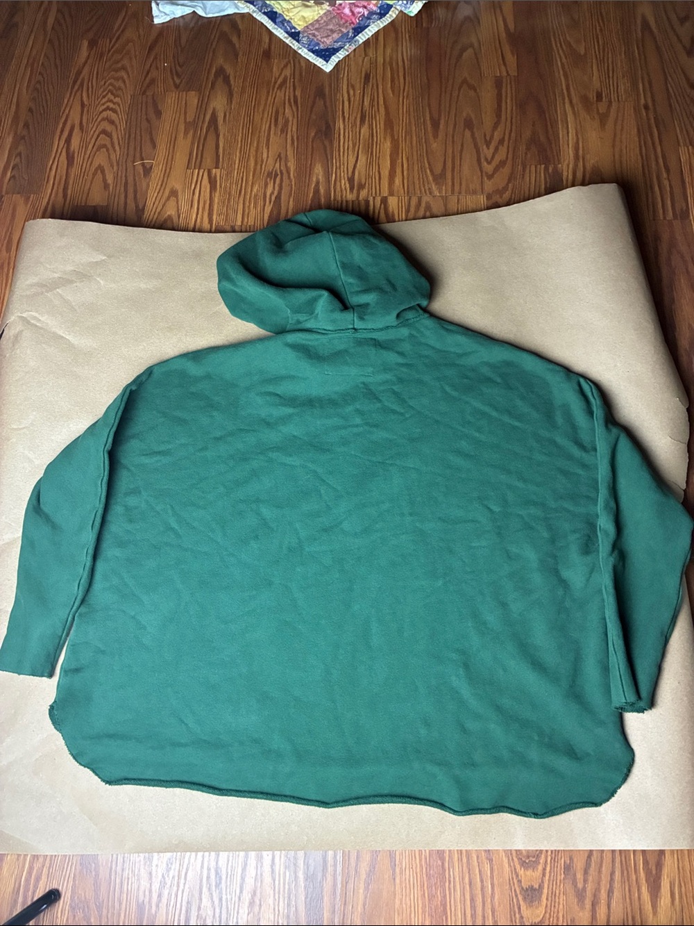 Frank & Eileen Tee Lab Kane Capelet Hoodie In Evergreen Size S LAB521TF - Picture 12 of 15